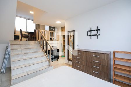 Suíte de apartamento para alugar com 1 quarto, 45m² em Vila Tramontano, São Paulo