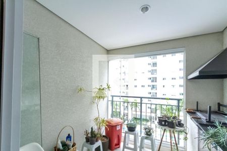 Vista da Sala de apartamento à venda com 2 quartos, 71m² em Independência, São Bernardo do Campo