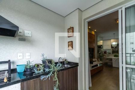 Varanda Gourmet de apartamento à venda com 2 quartos, 71m² em Independência, São Bernardo do Campo