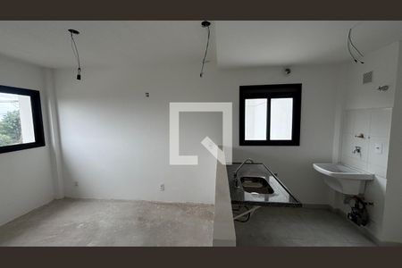 Sala de apartamento à venda com 1 quarto, 36m² em Jardim Jamaica, Santo André