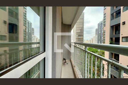 Sacada de kitnet/studio para alugar com 1 quarto, 32m² em Pinheiros, São Paulo