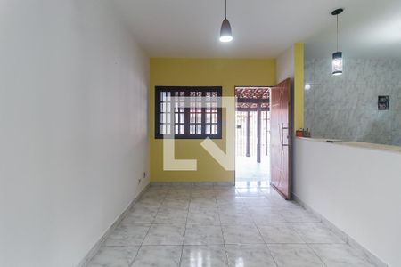 Sala de casa para alugar com 2 quartos, 140m² em Conjunto Residencial Nova Bertioga, Mogi das Cruzes