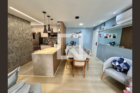 Sala de apartamento à venda com 2 quartos, 75m² em Picanço, Guarulhos