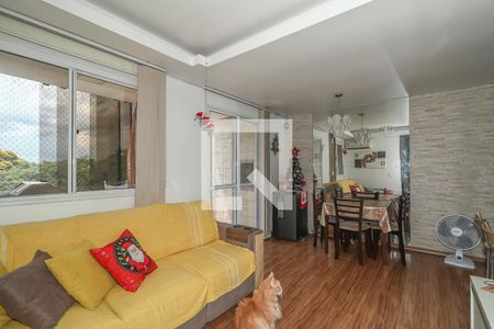 Sala de apartamento para alugar com 3 quartos, 72m² em Humaitá, Porto Alegre