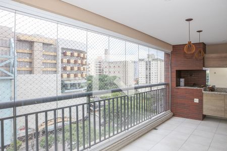 Varanda Gourmet de apartamento para alugar com 3 quartos, 128m² em Água Branca, São Paulo