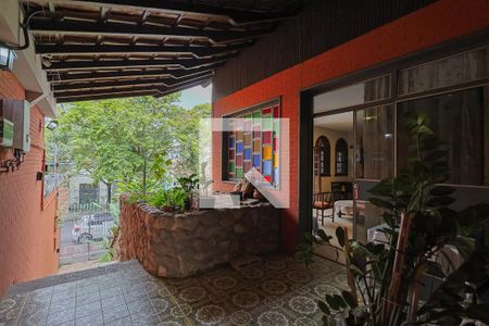 Varanda da Sala de casa à venda com 6 quartos, 390m² em Serra, Belo Horizonte