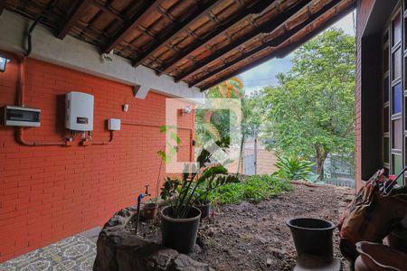 Varanda da Sala de casa à venda com 6 quartos, 390m² em Serra, Belo Horizonte