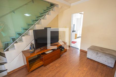 sala de apartamento à venda com 3 quartos, 135m² em São João Batista, Belo Horizonte