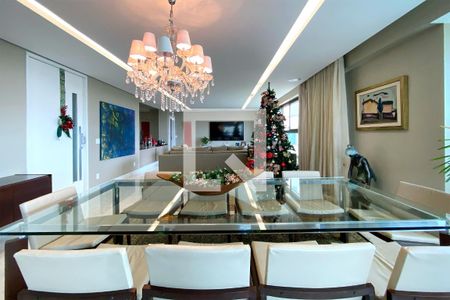 Sala de Jantar de apartamento à venda com 4 quartos, 278m² em Vila da Serra, Nova Lima