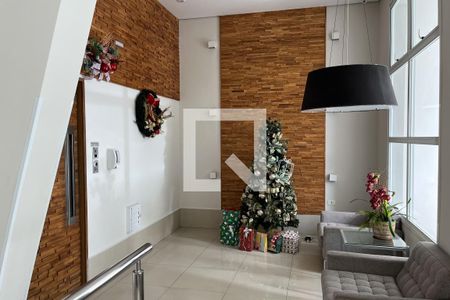 Área comum de apartamento para alugar com 2 quartos, 90m² em Campo Grande, Santos