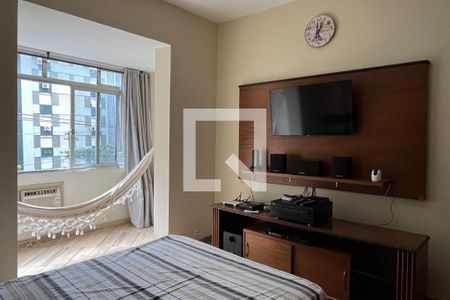 Suite de apartamento para alugar com 2 quartos, 90m² em Campo Grande, Santos