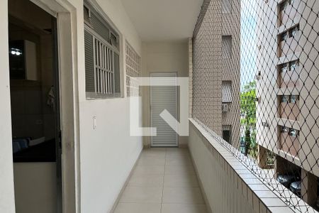 Área de Serviço de apartamento para alugar com 2 quartos, 90m² em Campo Grande, Santos