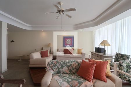 Sala de apartamento para alugar com 4 quartos, 262m² em Centro, Guarujá