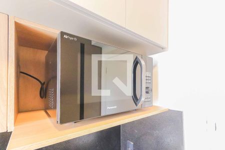 Cozinha de kitnet/studio para alugar com 1 quarto, 25m² em Vila Butantã, São Paulo