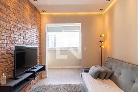 Sala de apartamento para alugar com 1 quarto, 32m² em Bela Vista, São Paulo