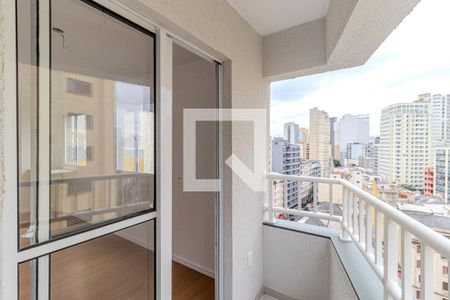 Varanda de kitnet/studio à venda com 1 quarto, 24m² em Campos Elíseos, São Paulo
