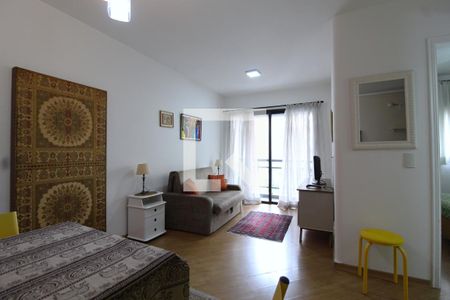 Sala de apartamento à venda com 1 quarto, 34m² em Vila Nova Conceição, São Paulo