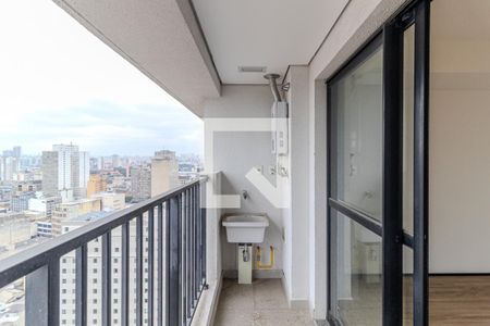 Varanda de kitnet/studio à venda com 1 quarto, 24m² em Centro Histórico de São Paulo, São Paulo