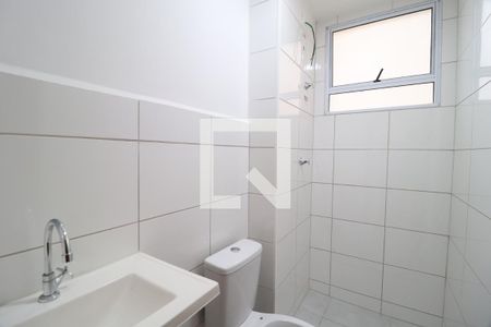 Banheiro Social de apartamento para alugar com 2 quartos, 44m² em Shopping Park, Uberlândia