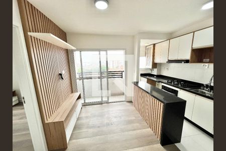 Sala/Cozinha de apartamento para alugar com 1 quarto, 30m² em Vila Pauliceia, São Paulo