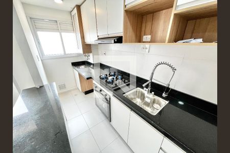 Cozinha e Área de Serviço de apartamento para alugar com 1 quarto, 30m² em Vila Pauliceia, São Paulo