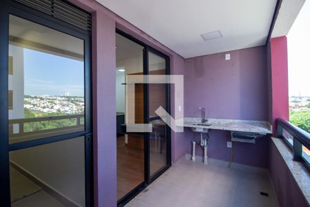 Varanda gourmet de apartamento para alugar com 1 quarto, 46m² em Jardim Guarujá, Sorocaba