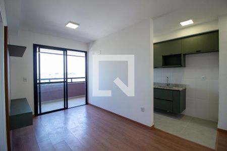 Sala  de apartamento para alugar com 1 quarto, 46m² em Jardim Guaruja, Sorocaba