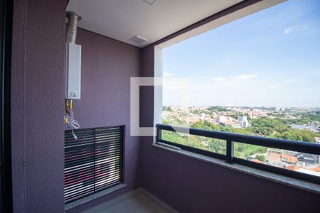 Varanda da Sala  de apartamento para alugar com 1 quarto, 46m² em Jardim Guaruja, Sorocaba