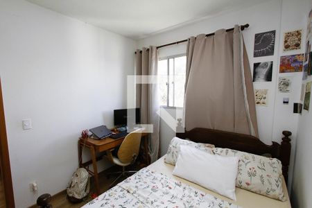 Quarto 1 de apartamento para alugar com 2 quartos, 48m² em Engenho Nogueira, Belo Horizonte