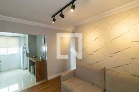 Sala  de apartamento à venda com 2 quartos, 141m² em Planalto, Belo Horizonte