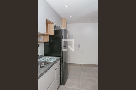 Sala e Cozinha de apartamento para alugar com 1 quarto, 26m² em Barra Funda, São Paulo