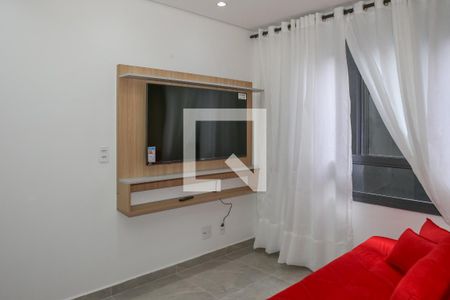 Sala e Cozinha de apartamento para alugar com 1 quarto, 26m² em Barra Funda, São Paulo