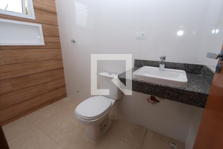 Banheiro da Suíte de casa à venda com 3 quartos, 100m² em Vila Lucia, São Paulo