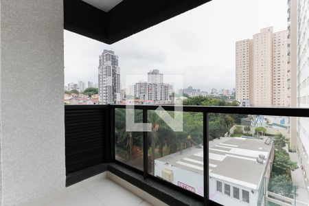 Varanda/Área de serviço de apartamento à venda com 1 quarto, 28m² em Vila Dom Pedro Ii, São Paulo