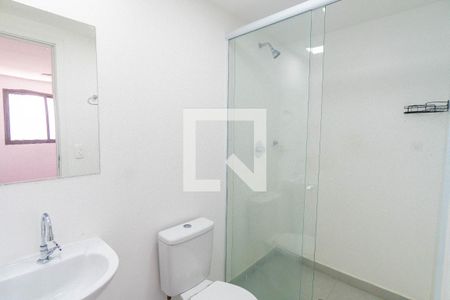 Banheiro da Suíte de apartamento para alugar com 2 quartos, 60m² em Chácara Inglesa, São Paulo