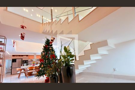 Sala de casa de condomínio à venda com 4 quartos, 1092m² em São Geraldo, Lagoa Santa