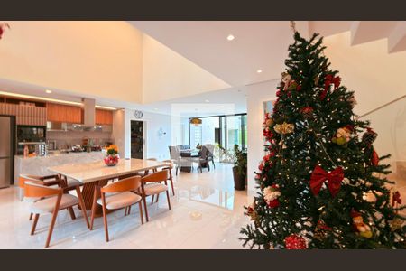 Sala de casa de condomínio à venda com 4 quartos, 1092m² em São Geraldo, Lagoa Santa