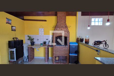 Área gourmet de casa à venda com 3 quartos, 114m² em Rudge Ramos, São Bernardo do Campo