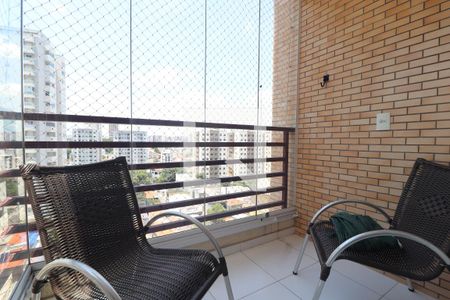 Varanda Sala de apartamento à venda com 2 quartos, 60m² em Parque das Nações, Santo André