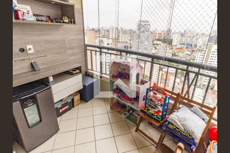 Varanda de apartamento à venda com 3 quartos, 85m² em Parque da Mooca, São Paulo