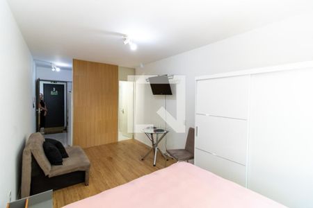 Sala/Quarto de kitnet/studio para alugar com 1 quarto, 26m² em Centro Histórico, Porto Alegre
