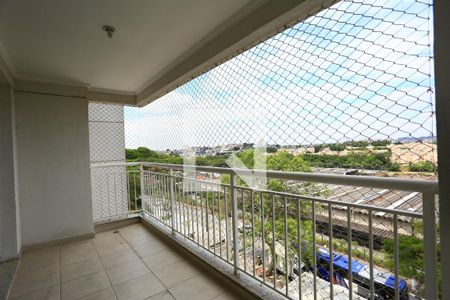 varanda de apartamento para alugar com 3 quartos, 95m² em Jardim Henriqueta, Taboão da Serra