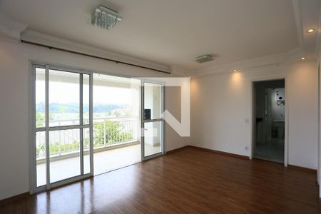 sala  de apartamento para alugar com 3 quartos, 95m² em Jardim Henriqueta, Taboão da Serra