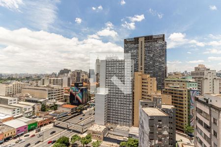 Vista da Sala de apartamento para alugar com 2 quartos, 39m² em Centro Histórico de São Paulo, São Paulo