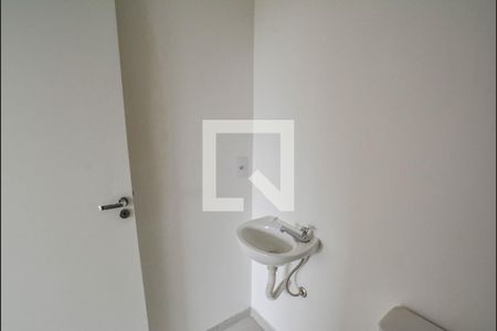 Banheiro da Suíte de apartamento à venda com 1 quarto, 36m² em Jardim Jamaica, Santo André