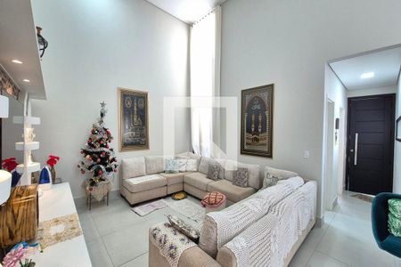 Sala de casa de condomínio à venda com 3 quartos, 190m² em Swiss Park, Campinas