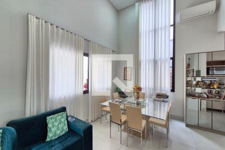 Sala de Jantar de casa de condomínio à venda com 3 quartos, 190m² em Swiss Park, Campinas