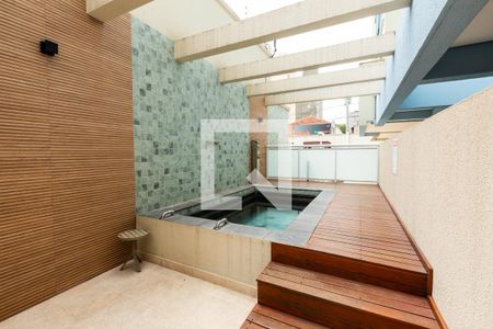 Área Social - Hidromassagem de kitnet/studio para alugar com 1 quarto, 55m² em Conceicao, Campinas