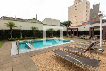 Área Social - Piscina de kitnet/studio para alugar com 1 quarto, 55m² em Conceicao, Campinas