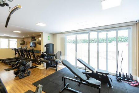 Área Social - Academia de kitnet/studio para alugar com 1 quarto, 55m² em Conceicao, Campinas